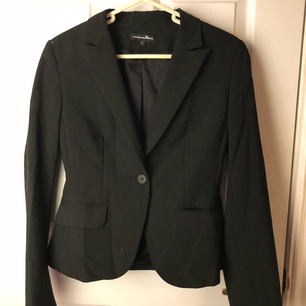 Express Black Blazer